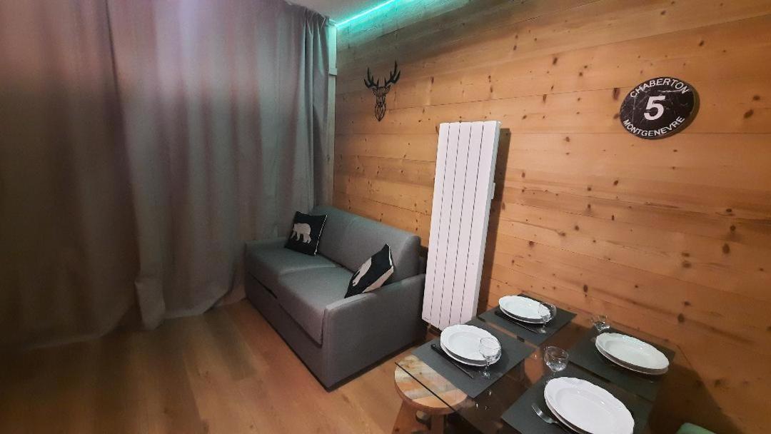 Appartement Le Cocon Des Neiges Montgenèvre Extérieur photo
